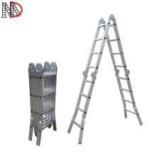 Made in China 15.5FT 150kg heavy duty aluminium folding ladder